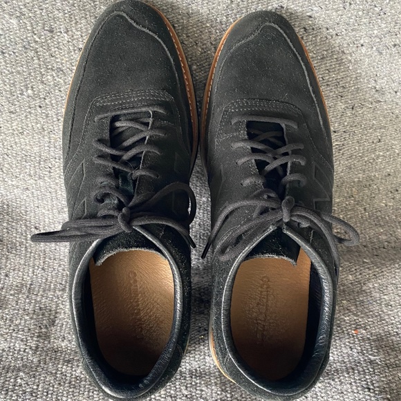 New Balance black suede lace up shoes - Picture 3 of 6